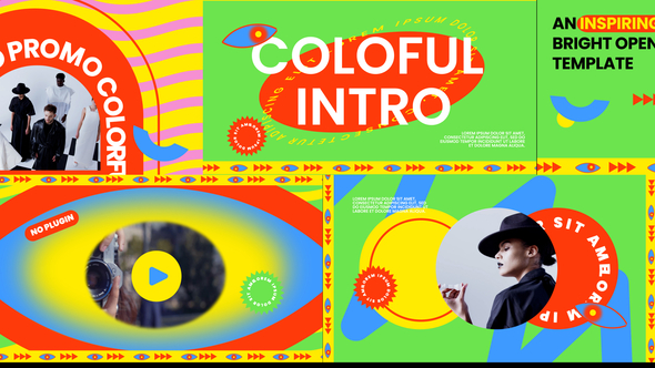 Photo of Colorful intro promo – Videohive 57920892