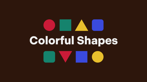 Photo of Colorful Shapes – Videohive 57729604