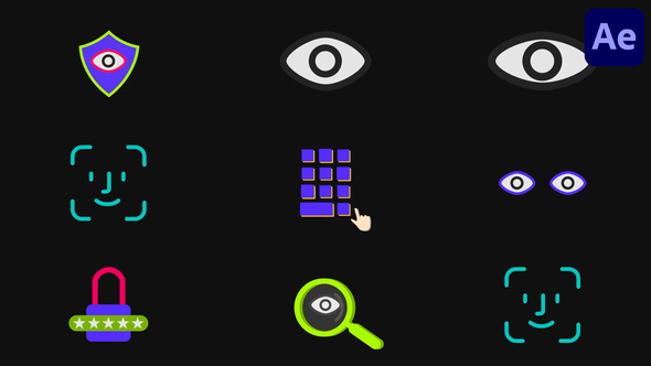 Photo of Cyber Security Icons for After Effects – Videohive 57912104