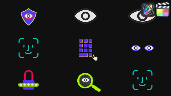 Photo of Cyber Security Icons for FCPX – Videohive 58051324
