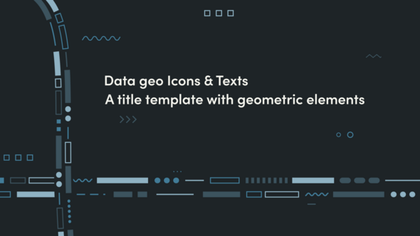 Photo of Data geo Icons & Texts – Videohive 57698122