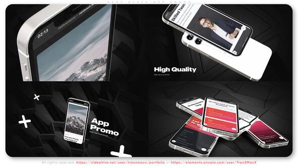 Photo of Deep Black App Promo – Videohive 35736183
