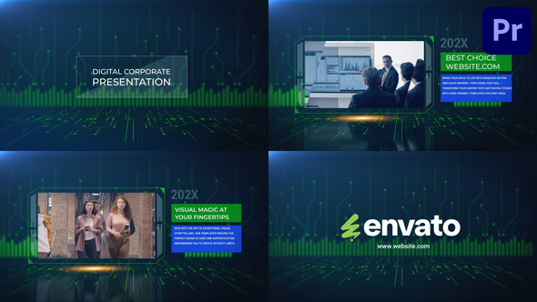 Photo of Digital Corporate Presentation for Premiere Pro – Videohive 57922365