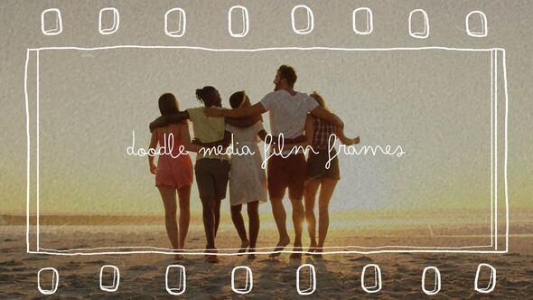 Photo of Doodle Media Film Frames – Videohive 58224519