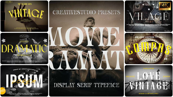 Photo of Dramatic Movie Titles MOGRT – Videohive 58163464