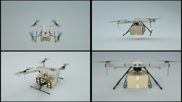 Photo of Drone Logo – Videohive 58006277