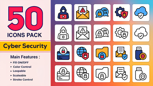 Photo of Dual Icons Pack Cyber Security Icons – Videohive 57992654