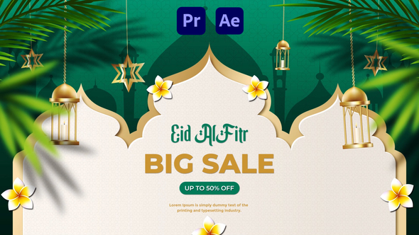 Photo of Eid Al Fitr Big Sale Intro – Videohive 57161533