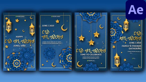 Photo of Eid Mubarak | Social Media – Videohive 58258354