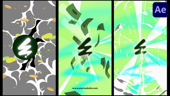 Photo of Explosion Smoke Money Logo | After Effects – Videohive 58198448