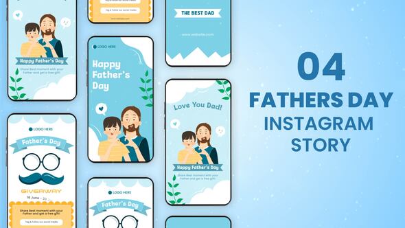 Photo of Fathers Day Instagram Stories – Videohive 57934617