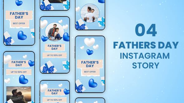 Photo of Fathers Day Instagram Stories – Videohive 57943259