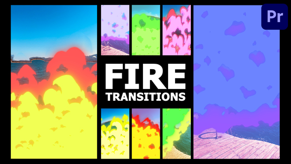 Photo of Fire Vertical Transitions | Premiere Pro MOGRT – Videohive 58289831