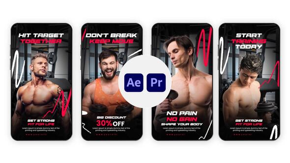 Photo of Fitness Instagram Story – Videohive 57951074