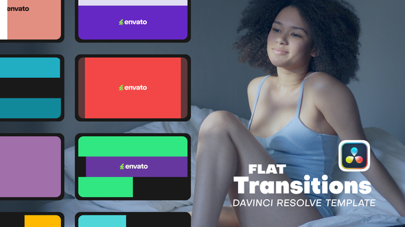 Photo of Flat Transitions | DaVinci Resolve – Videohive 58052437