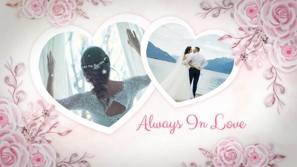 Photo of Floral Wedding Photo Slideshow – Videohive 58055180