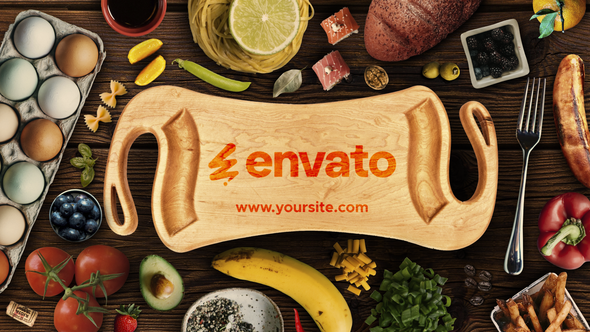 Photo of Food Logo – Videohive 58020475