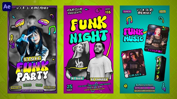 Photo of Funk Party Instagram Reels – Videohive 58204911