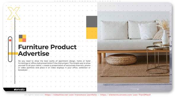 Photo of Furniture Product Advertise – Videohive 31971546