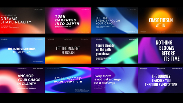 Photo of Gradient Typography – Videohive 57971067