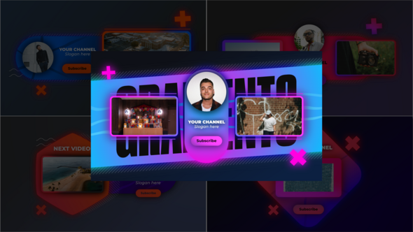 Photo of Gradient Youtube Endscreens | Premiere Pro – Videohive 58032338