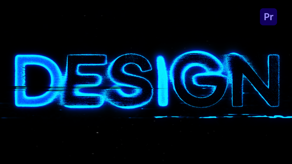 Photo of Grunge Neon Typography | Premiere Pro – Videohive 58052246