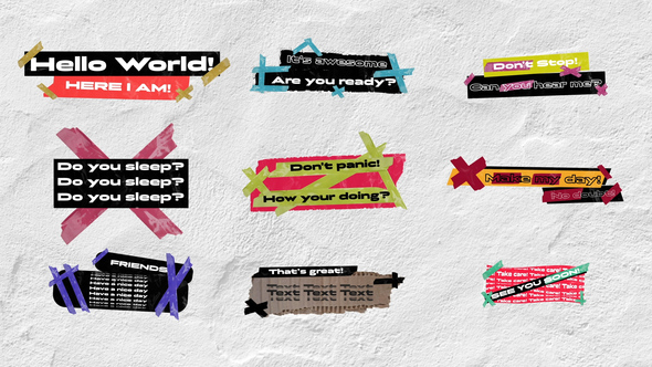 Photo of Grungy Kinetic Titles – Videohive 58088257