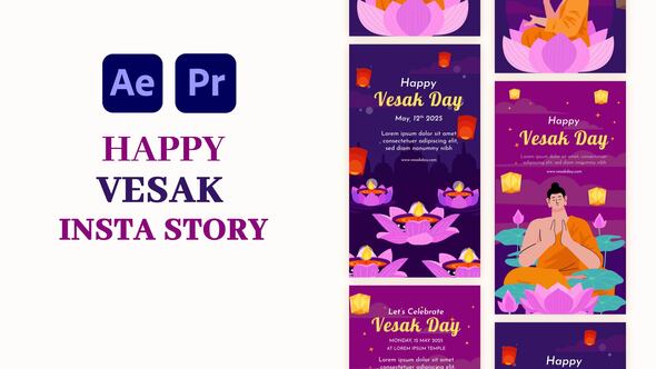 Photo of Happy Vesak Instagram Story – Videohive 57922763