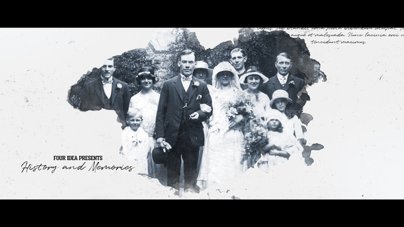 Photo of History and Memories | Watercolor & Ink Slideshow – Videohive 58057508