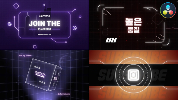 Photo of Hud Typography for DaVinci Resolve – Videohive 58180009