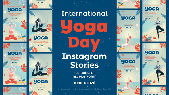 Photo of International Yoga Day Instagram Stories – Videohive 57863099