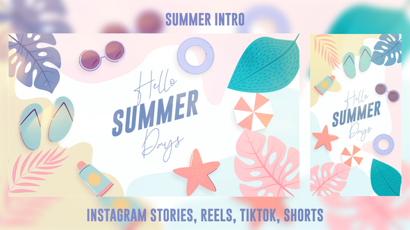 Photo of Intro – Summer Intro – Videohive 58260028