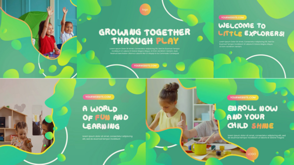 Photo of kindergarten – Videohive 58017674