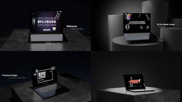 Photo of Laptop Mockup Promo – Videohive 56459269