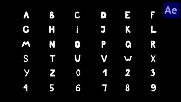 Photo of Liquid Organic Alphabet for After Effects – Videohive 58068565