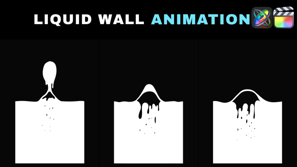 Photo of Liquid Wall Animations for FCPX – Videohive 58051405