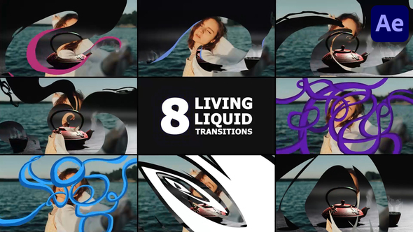 Photo of Living Liquid Transitions | After Effects – Videohive 57911956