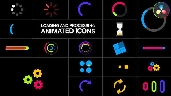 Photo of Loading And Processing Animated Icons for DaVinci Resolve – Videohive 57877575