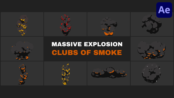 Photo of Massive Explosion Clubs of Smoke | After Effects – Videohive 57920479