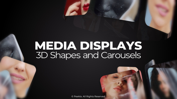 Photo of Media Displays – 3D Shapes and Carousels – Videohive 58200363