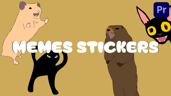 Photo of Memes Stickers Emoji Animations for Premiere Pro – Videohive 57911804