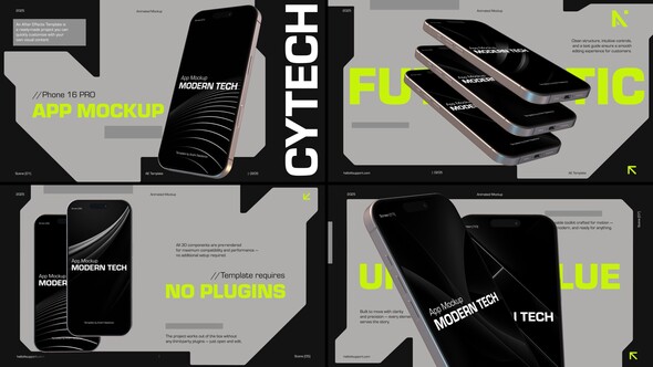 Photo of Modern App Demo | Phone 16 Pro – Videohive 57996586