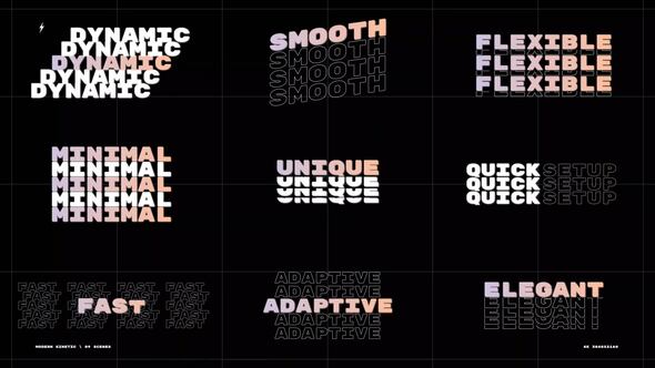 Photo of Modern Kinetic | Premiere Pro (MOGRT) – Videohive 57951381