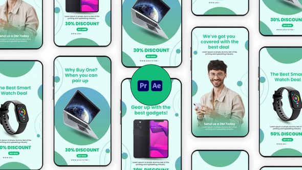Photo of Modern Tech Gadget Sale Instagram Story – Videohive 58141728