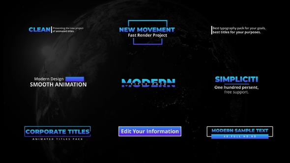 Photo of Modern Titles Pack in Davinci Resolve. – Videohive 57913886
