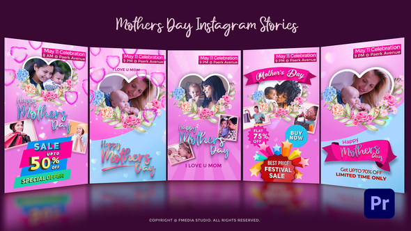 Photo of Mothers Day Instagram Stories  – Mogrt – Videohive 57941867