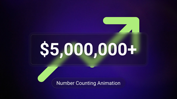 Photo of Number Counting Animation – Videohive 58054883