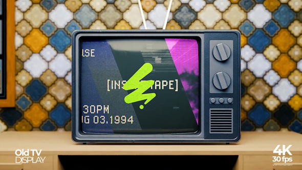 Photo of Old TV Mockup Display – Videohive 57922516