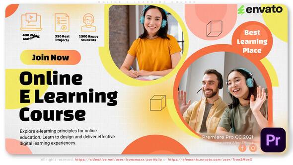 Photo of Online E Learning Course – Videohive 57892377