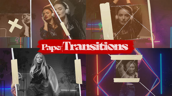 Photo of Paper Transitions – Videohive 58016888